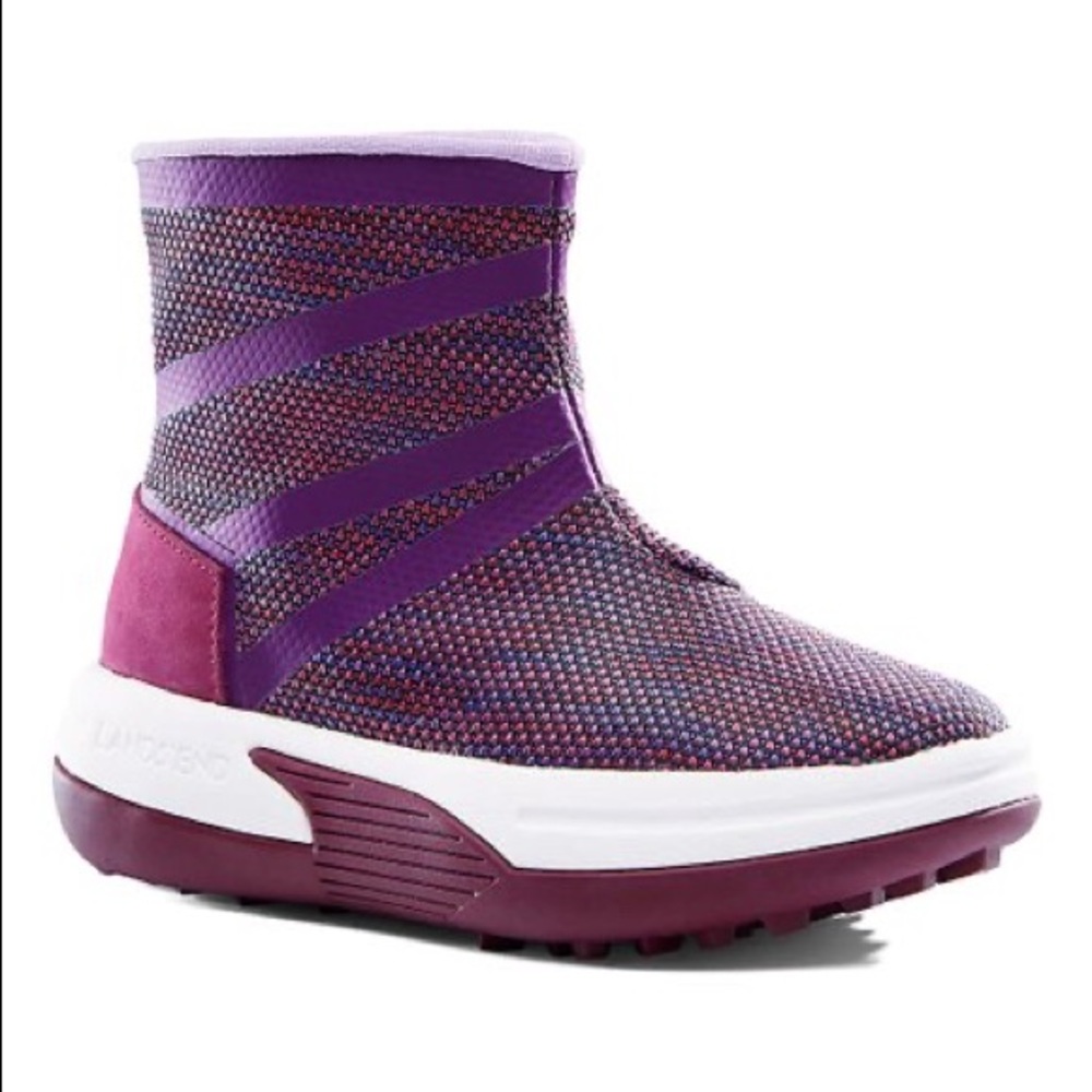 Lands' End Pink Action Pull-on Boots